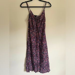 wild fable midi floral dress size M